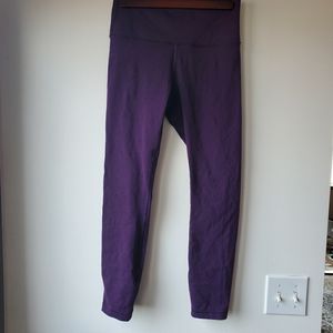 Lululemon wonder under 7/8 pants-size 6